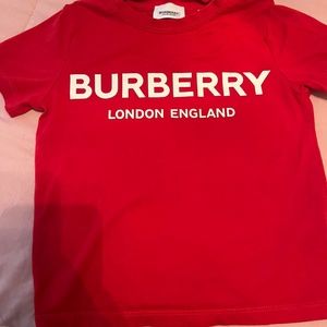 Toddler size 3 Burberry shirt